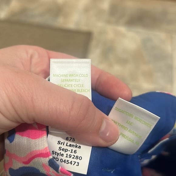 NWOT Lilly Pulitzer The Callahan Short Tropical 2 100% Cotton - Picture 13 of 13